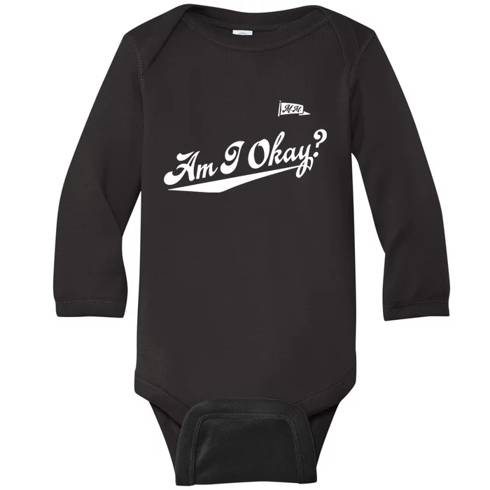 Megan Moroney Am I Okay Baby Long Sleeve Bodysuit