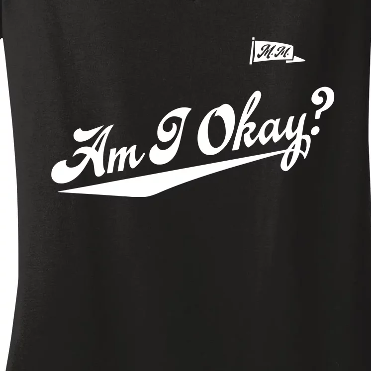 Megan Moroney Am I Okay Women's V-Neck T-Shirt