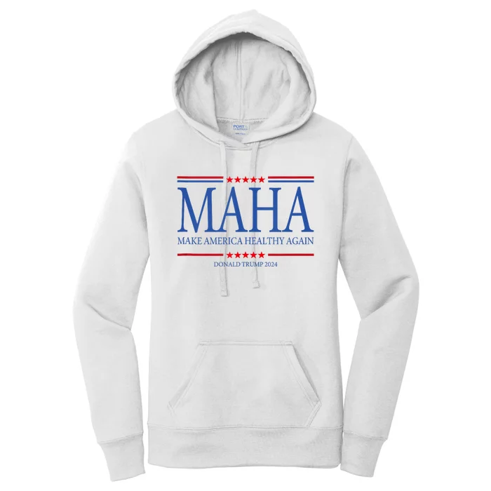 Maha Make America Healthy Again Women's Pullover Hoodie