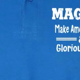 Magaga Make America Great And Glorious Again Gift Softstyle Adult Sport Polo