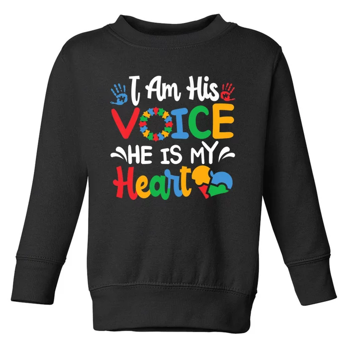 Mom Mama Autistic Autism Awareness Month Premium Toddler Sweatshirt