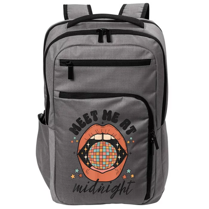 Meet Me At Midnight Funny Santa Christmas Xmas Impact Tech Backpack