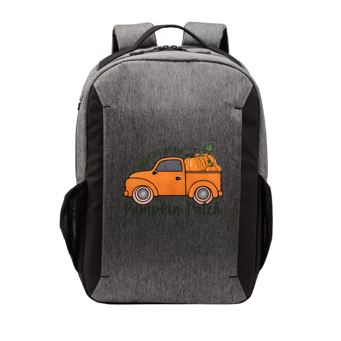 Meet Me At The Pumpkin Patch Super Cute Fall Artwork Designs Gift Vector Backpack