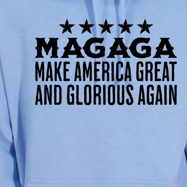 Magaga Make America Great And Glorious Again Meaningful Gift Unisex Surf Hoodie