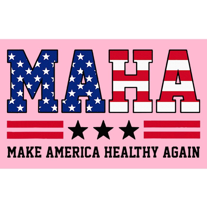 Maha Make America Healthy Again Us Patriotic Bumper Sticker