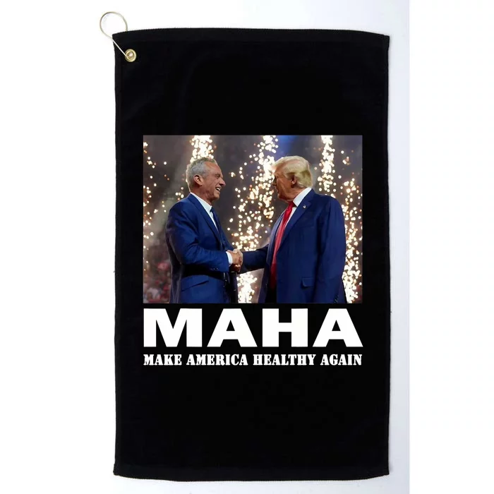 Maha Make America Healthy Again Trump 2024 Platinum Collection Golf Towel