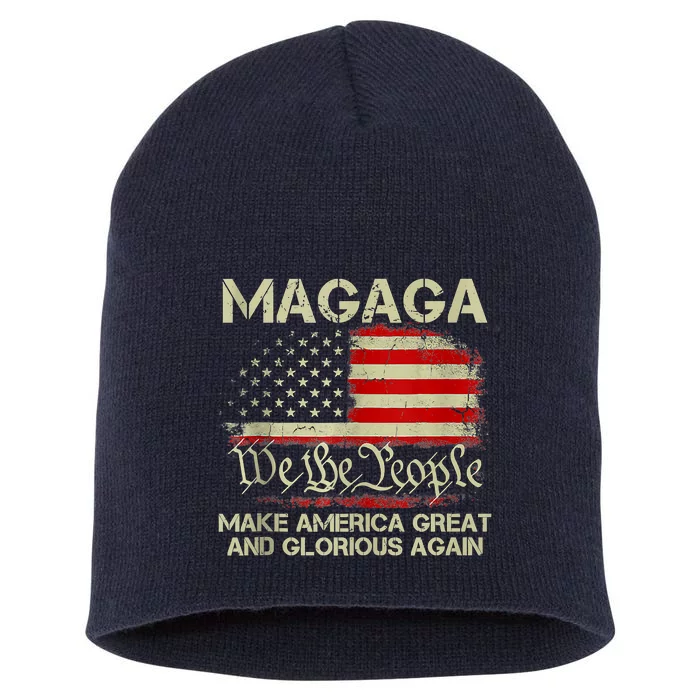 MAGAGA Make America Great And Glorious Again Short Acrylic Beanie