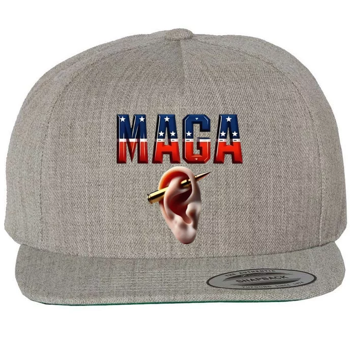 Maga Wool Snapback Cap