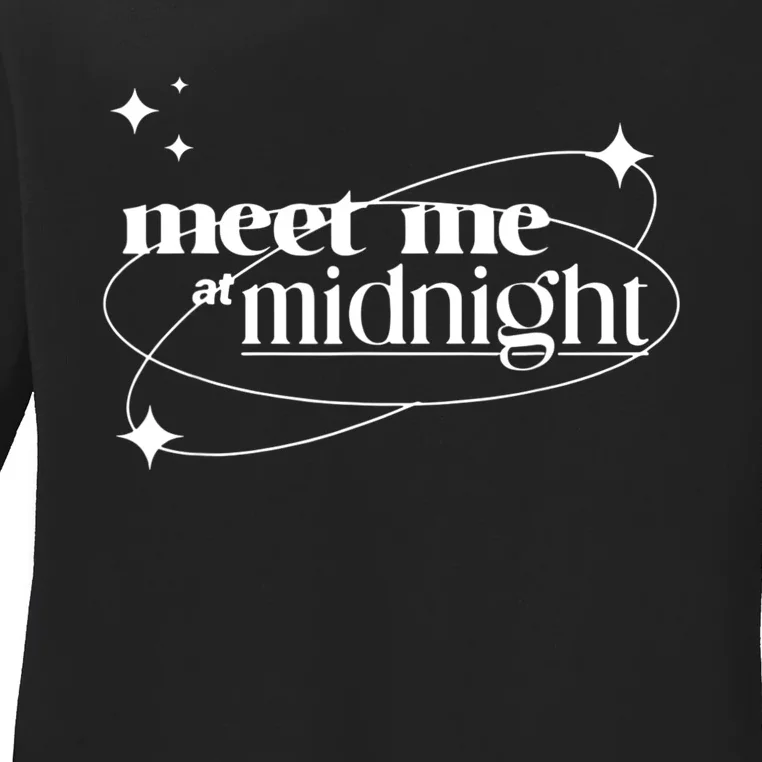 Meet Me At Midnight Ladies Long Sleeve Shirt