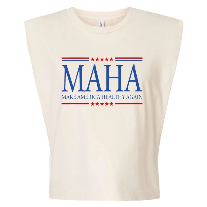 Maha Make America Healthy Again Garment-Dyed Women's Muscle Tee