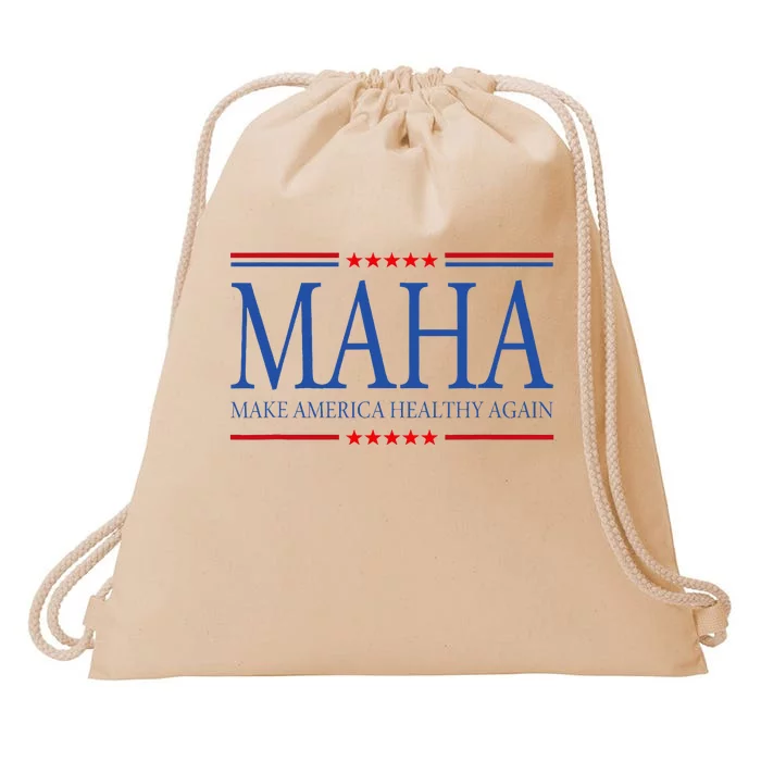 Maha Make America Healthy Again Drawstring Bag