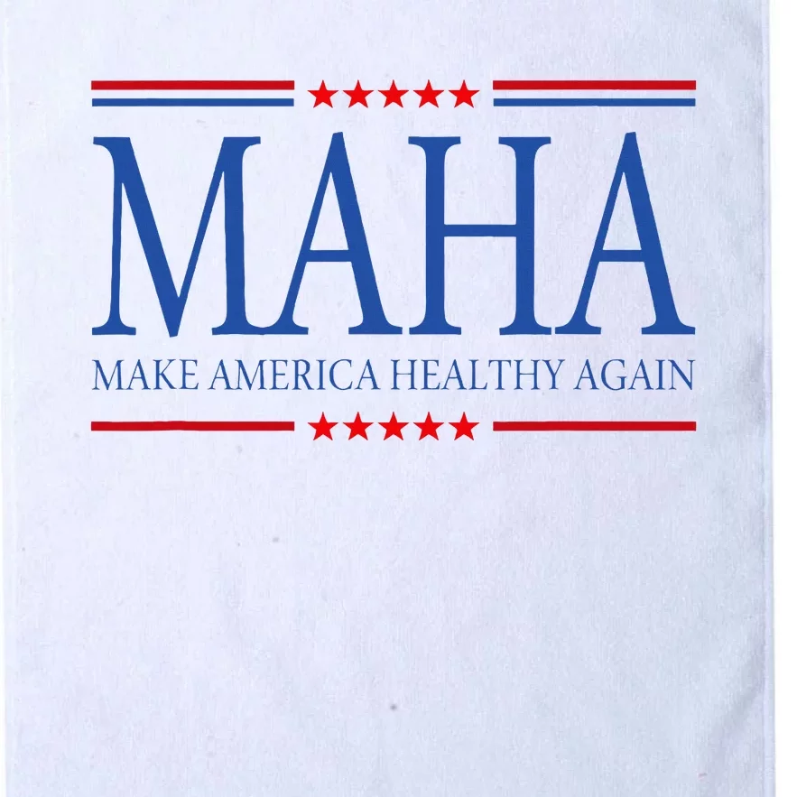 Maha Make America Healthy Again Platinum Collection Golf Towel