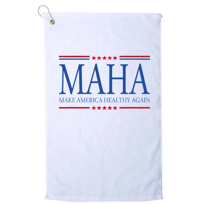 Maha Make America Healthy Again Platinum Collection Golf Towel