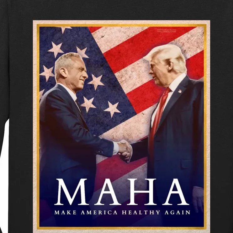 Maha Make America Healthy Again Tall Long Sleeve T-Shirt