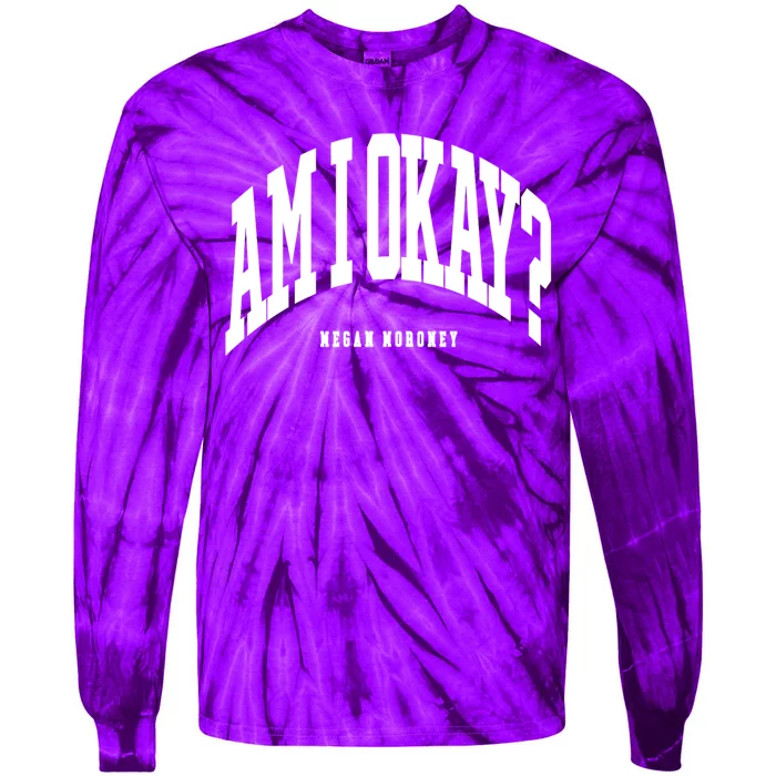 Megan Moroney Am I Ok? Tie-Dye Long Sleeve Shirt