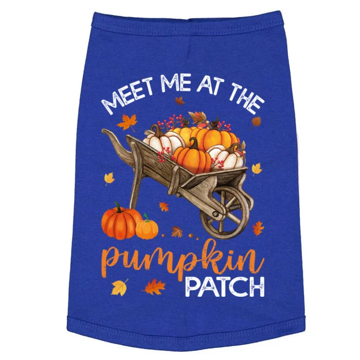 Meet Me At The Pumpkin Patch Gift Doggie Tank