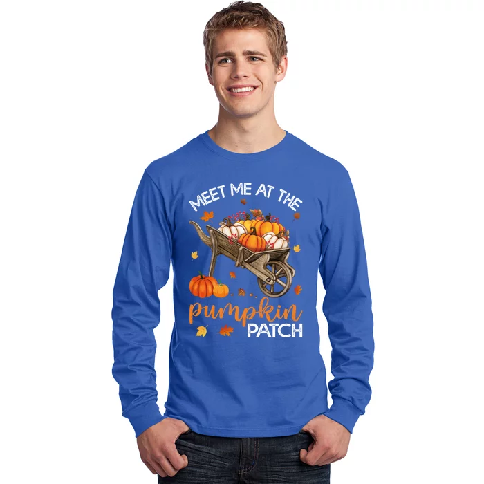 Meet Me At The Pumpkin Patch Gift Long Sleeve Shirt