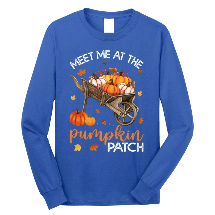 Meet Me At The Pumpkin Patch Gift Long Sleeve Shirt