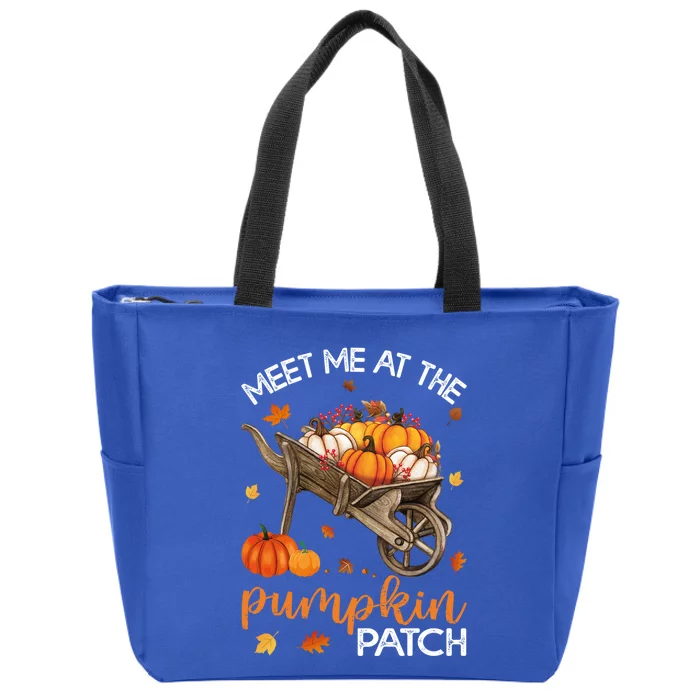 Meet Me At The Pumpkin Patch Gift Zip Tote Bag