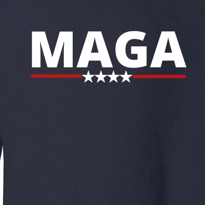 MAGA Make America Great Again Trump Toddler Sweatshirt