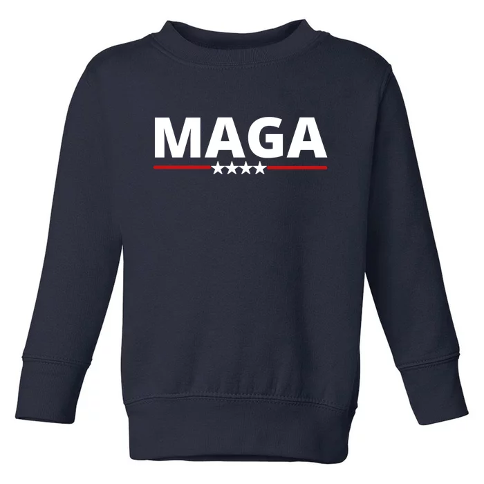 MAGA Make America Great Again Trump Toddler Sweatshirt