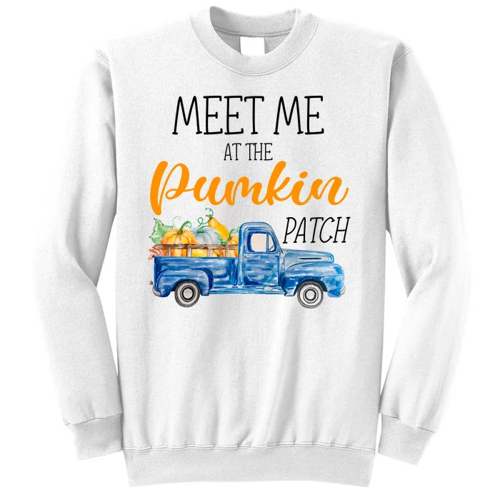 Meet Me At The Pumpkin Patch Cute Halloween Sweatshirt