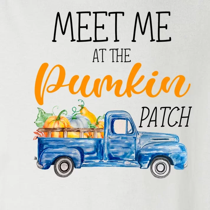 Meet Me At The Pumpkin Patch Cute Halloween Toddler Long Sleeve Shirt