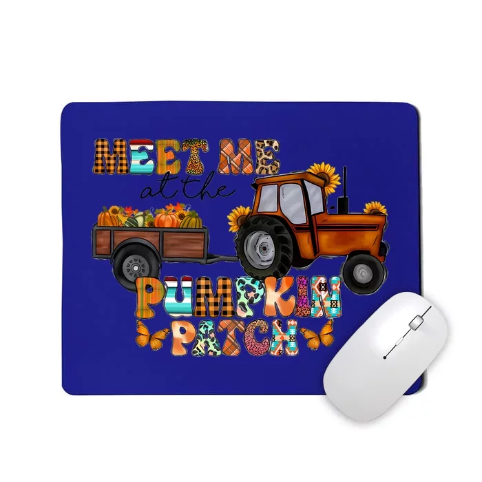 Meet Me At The Pumpkin Patch Truck Autumn Fall Thanksgiving Meaningful Gift Mousepad