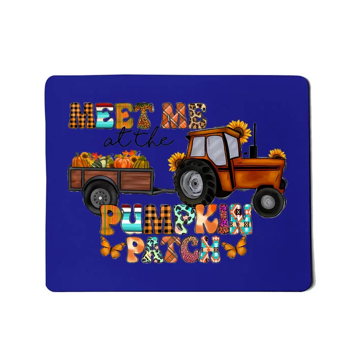 Meet Me At The Pumpkin Patch Truck Autumn Fall Thanksgiving Meaningful Gift Mousepad