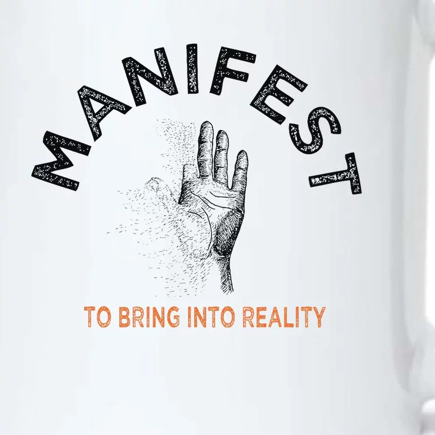 MANIFEST Black Color Changing Mug