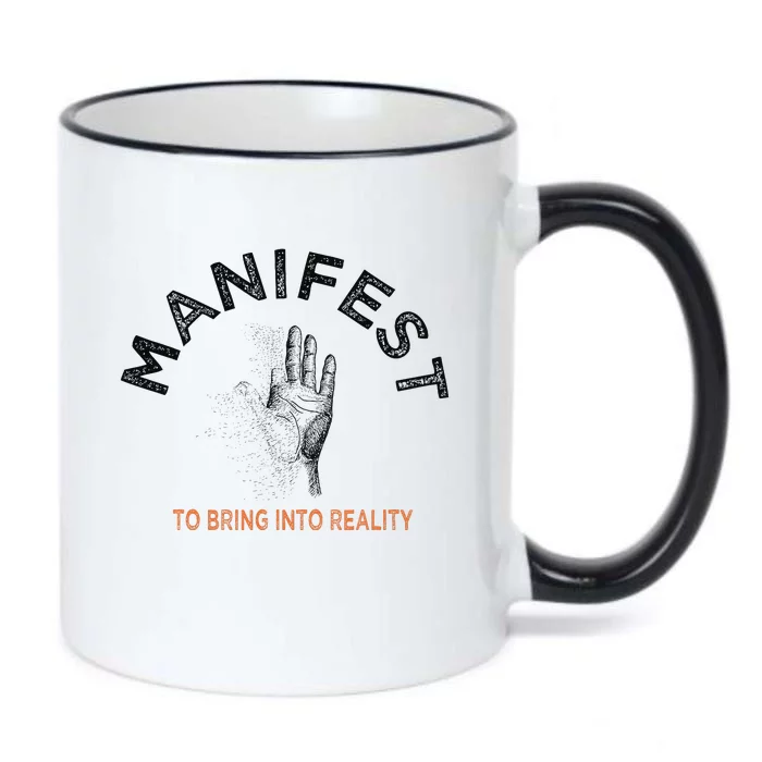 MANIFEST Black Color Changing Mug