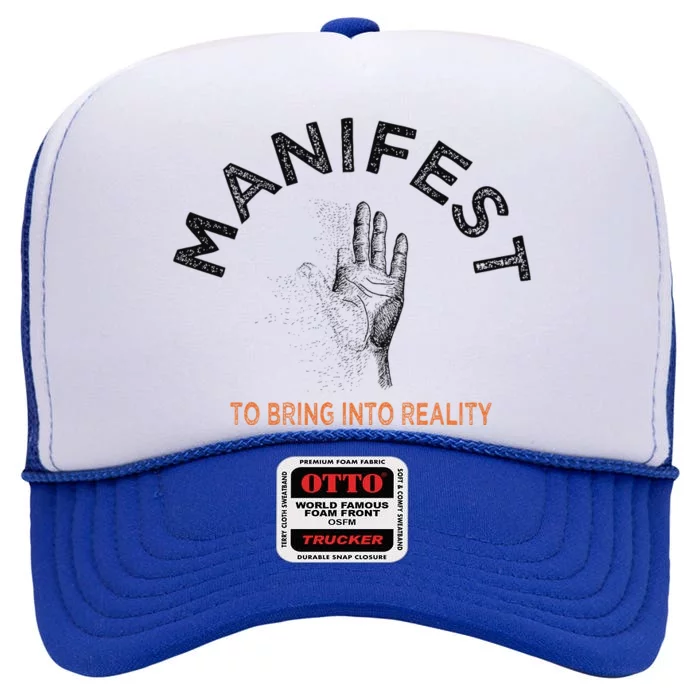 MANIFEST High Crown Mesh Trucker Hat