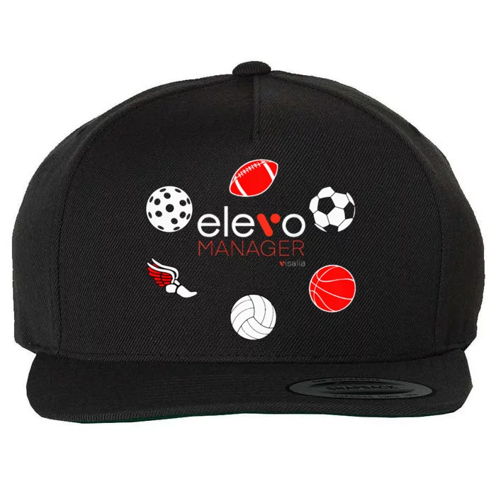 Manager Wool Snapback Cap