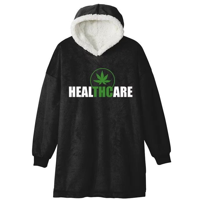 Marijuana Hooded Wearable Blanket