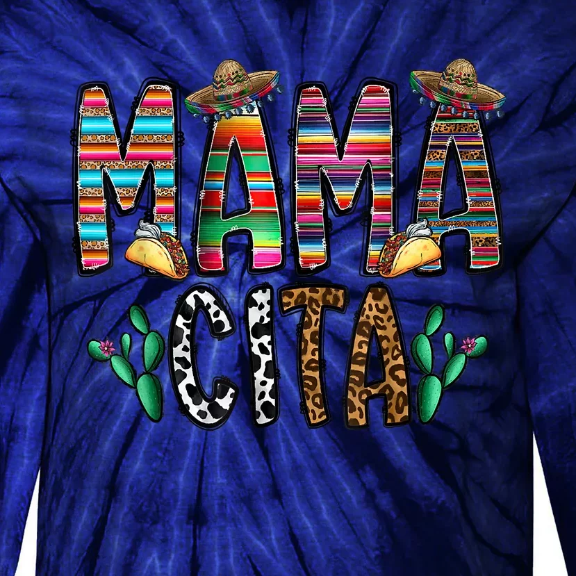 Mamacita Tie-Dye Long Sleeve Shirt