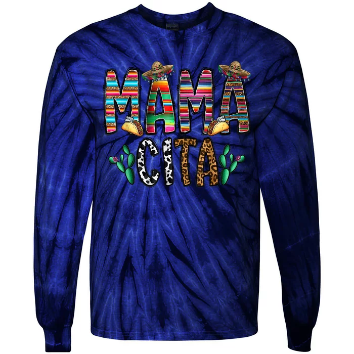 Mamacita Tie-Dye Long Sleeve Shirt