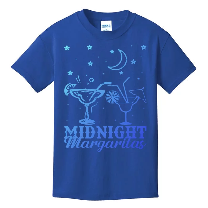 Midnight Margaritas Alcoholic Beverage Alcohol Gift Kids T-Shirt