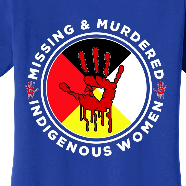 Mmiw Missing And Murdered Indigenous Medicine Wheel Mmiw Gift Women's T-Shirt