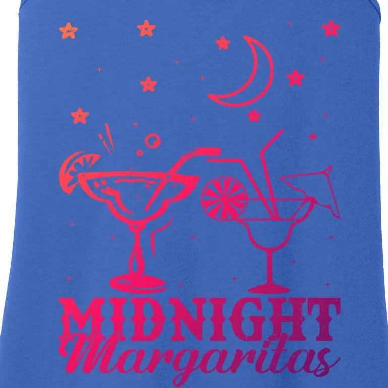 Midnight Margaritas Alcoholic Beverage Alcohol Gift Ladies Essential Tank