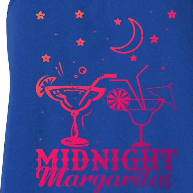 Midnight Margaritas Alcoholic Beverage Alcohol Gift Women's Racerback Tank