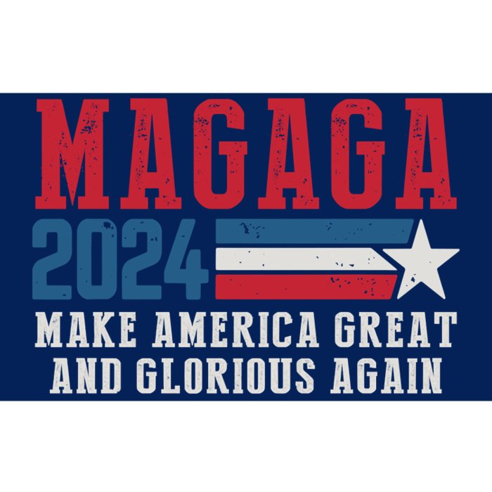 MAGAGA Make America Great And Glorious Again Trump For President Bumper Sticker