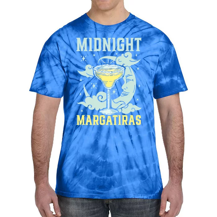 Midnight Margaritas Alcohol Er Cocktail Lover Great Gift Tie-Dye T-Shirt