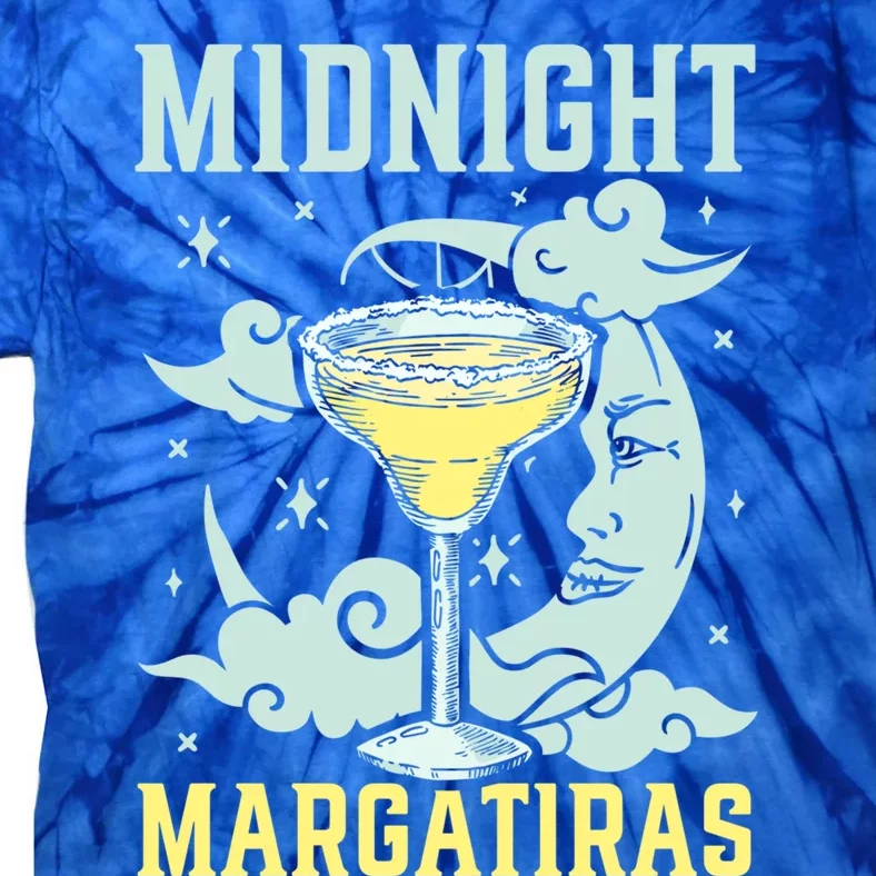 Midnight Margaritas Alcohol Er Cocktail Lover Great Gift Tie-Dye T-Shirt