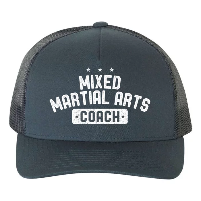 Mixed Martial Arts Coach Vintage Mixed Martial Arts Gift Yupoong Adult 5-Panel Trucker Hat