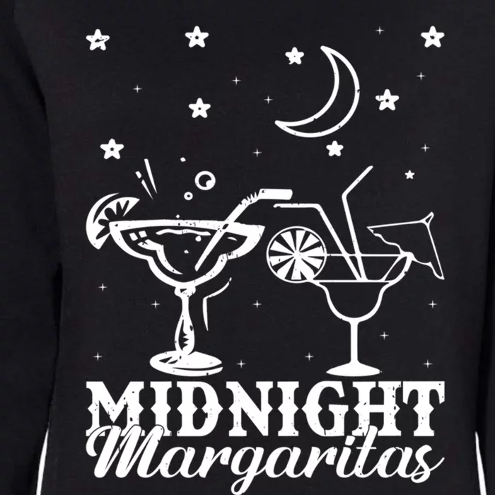 Midnight Margaritas Alcoholic Beverage Alcohol Gift Womens California Wash Sweatshirt