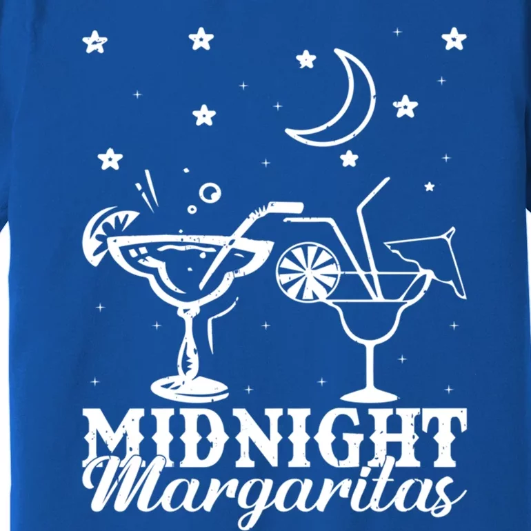 Midnight Margaritas Alcoholic Beverage Alcohol Gift Premium T-Shirt