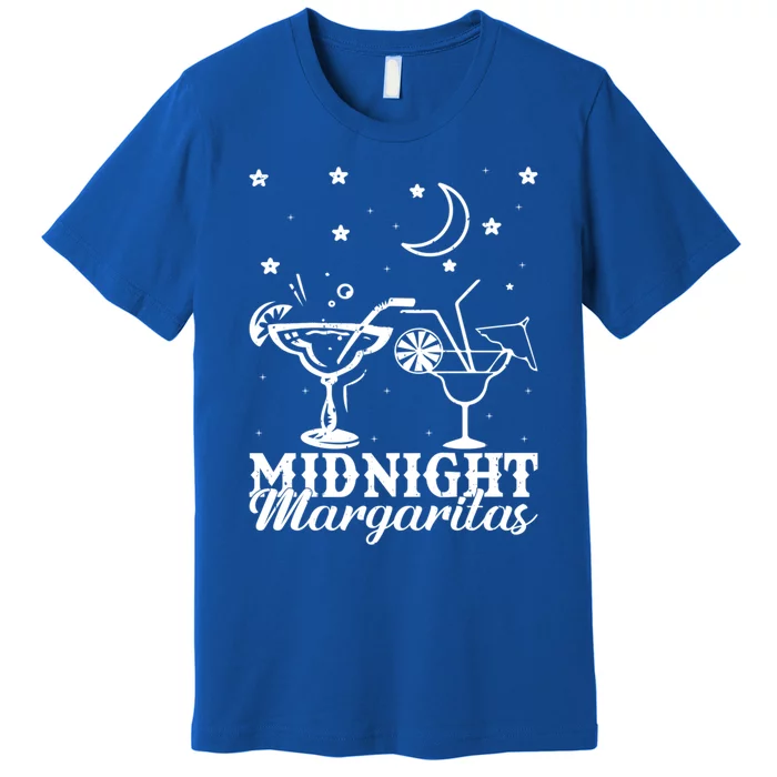 Midnight Margaritas Alcoholic Beverage Alcohol Gift Premium T-Shirt