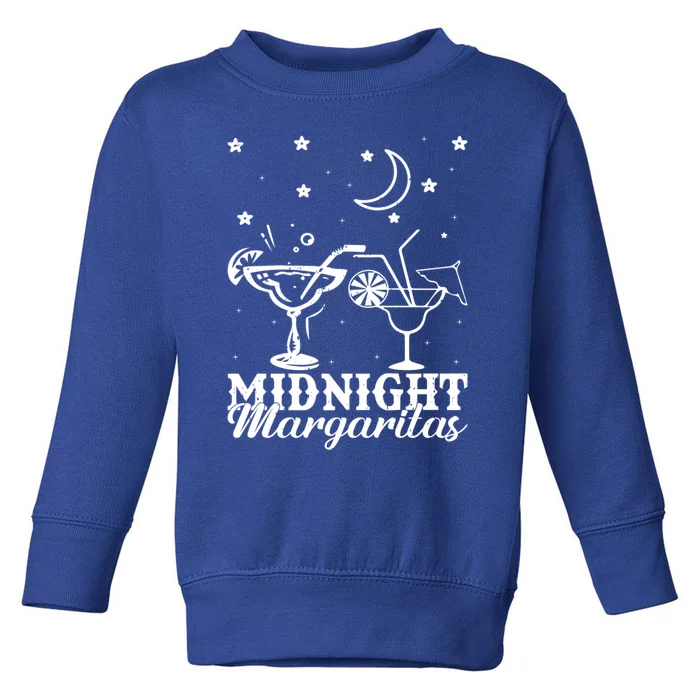 Midnight Margaritas Alcoholic Beverage Alcohol Gift Toddler Sweatshirt