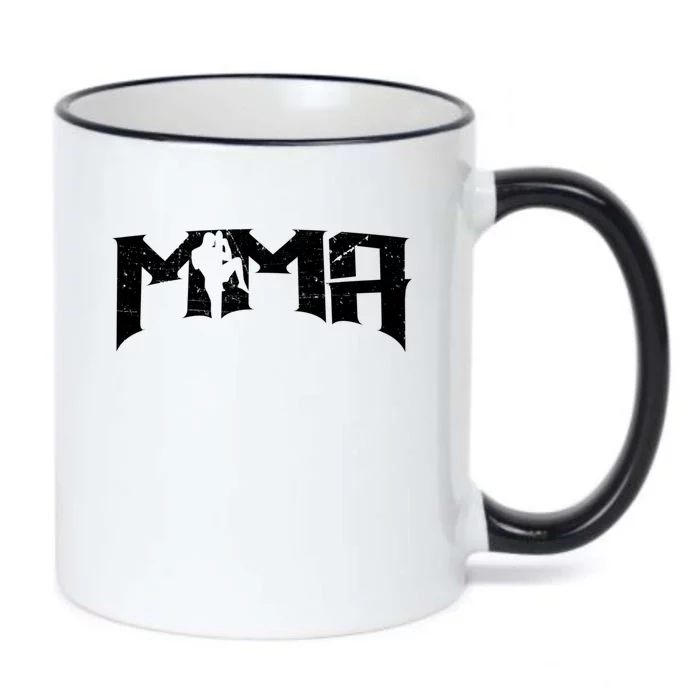 Mixed Martial Arts Mma Gift Black Color Changing Mug