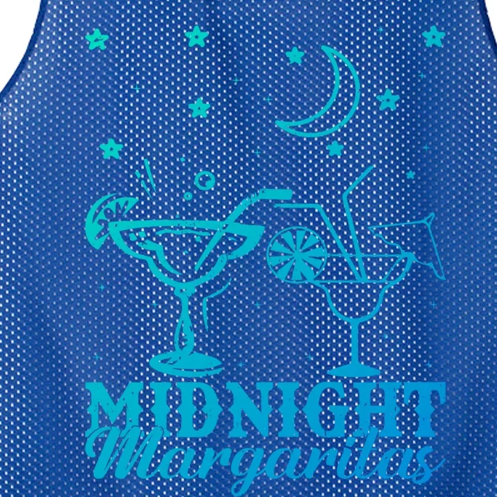 Midnight Margaritas Alcoholic Beverage Alcohol Gift Mesh Reversible Basketball Jersey Tank